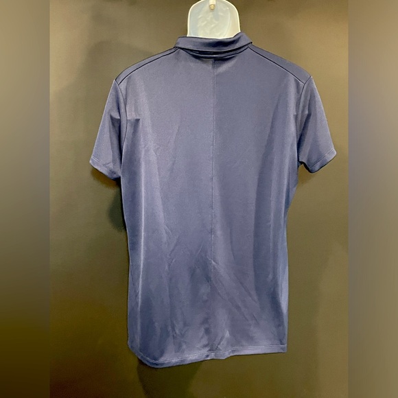 Nike Women’s Dri-Fit NBA Philadelphia 76ers Polo in Navy Size XL - Picture 3 of 4